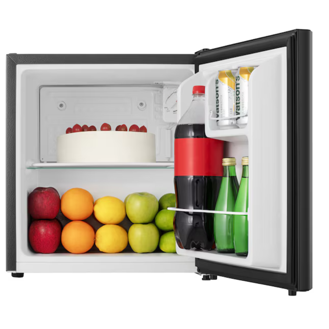 Applawn 1.6-cu ft Black Mini Fridge